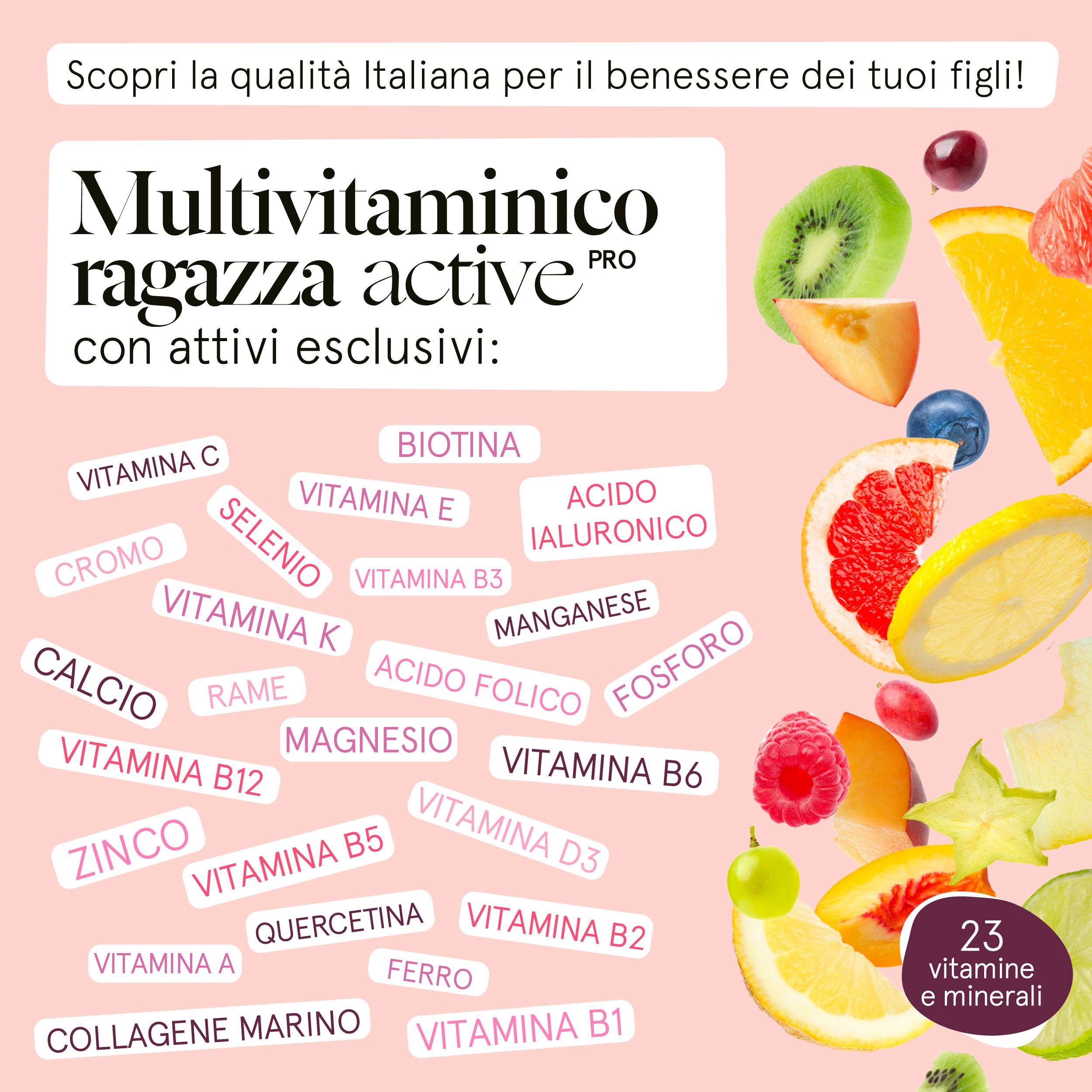 Vitaminact - Multivitaminico Ragazza Active pro