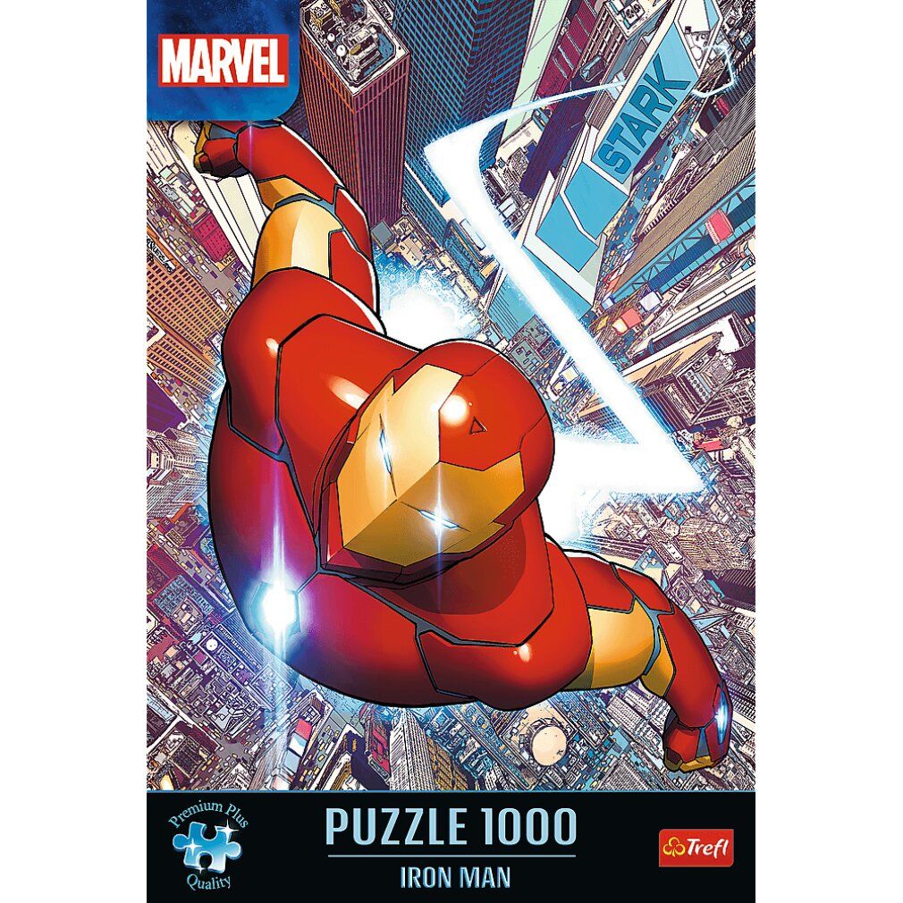 trefl Puzzle Premium Plus Marvel: Iron Man 1000 pezzi
