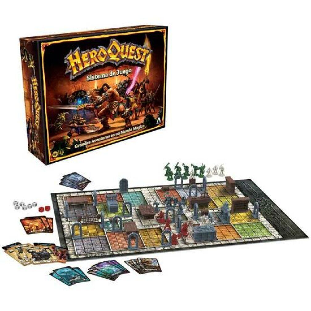 Hasbro Gaming Avalon Hill - HeroQuest Gaming System - Dungeon Adventure Game 2-5 Years Player 14+
