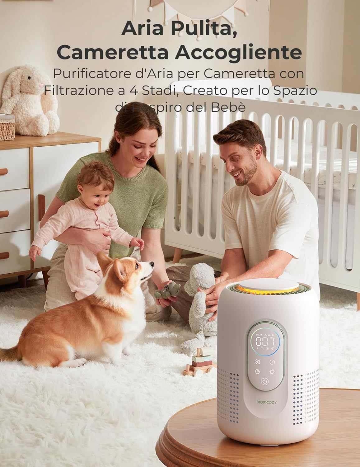 Purificatore d’aria per la cameretta Momcozy