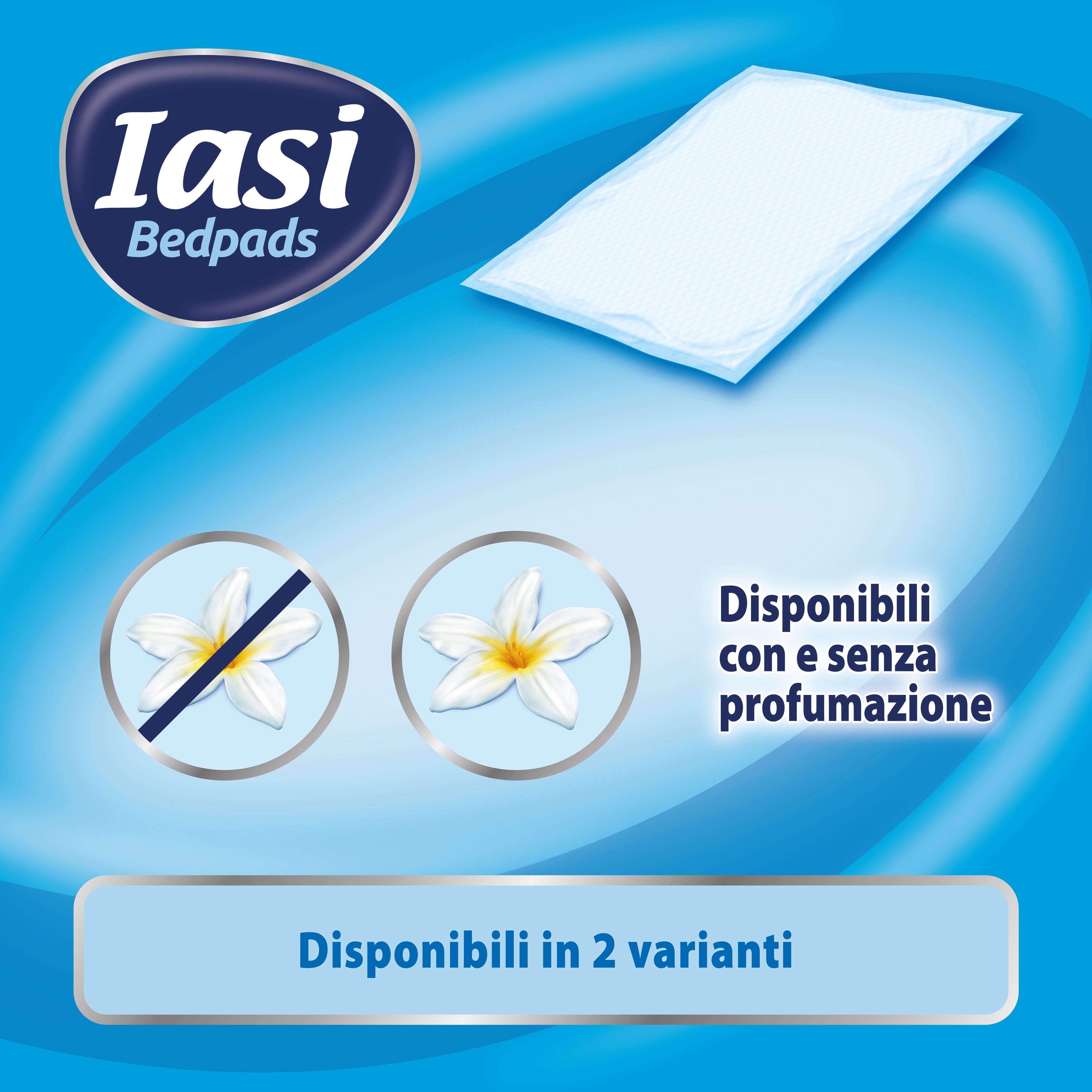 IASI traverse letto 60x90 Fresh, Maxi Plus, con delicata profumazione, 15 Unità