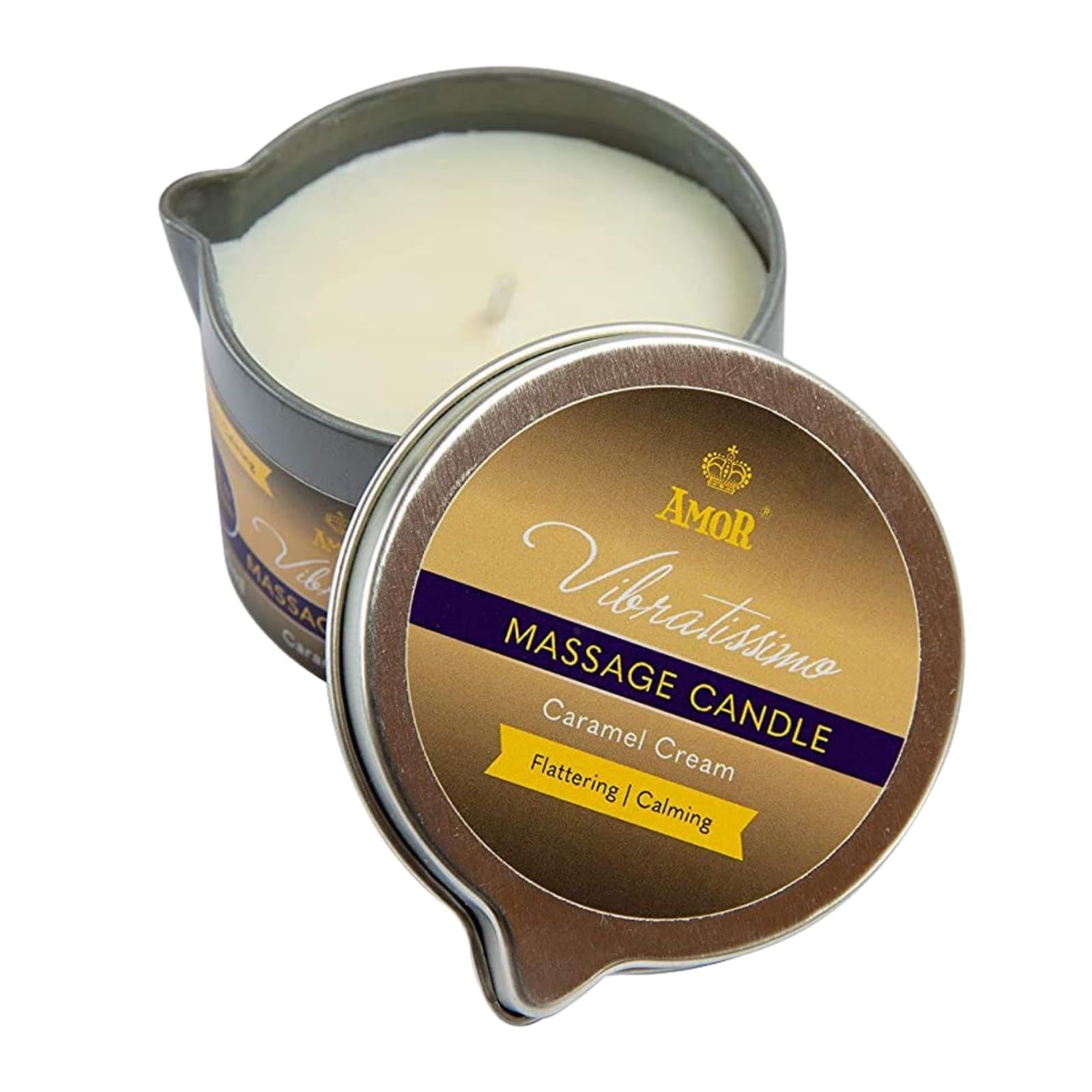 Vibratissimo Candela da Massaggio Caramel Cream