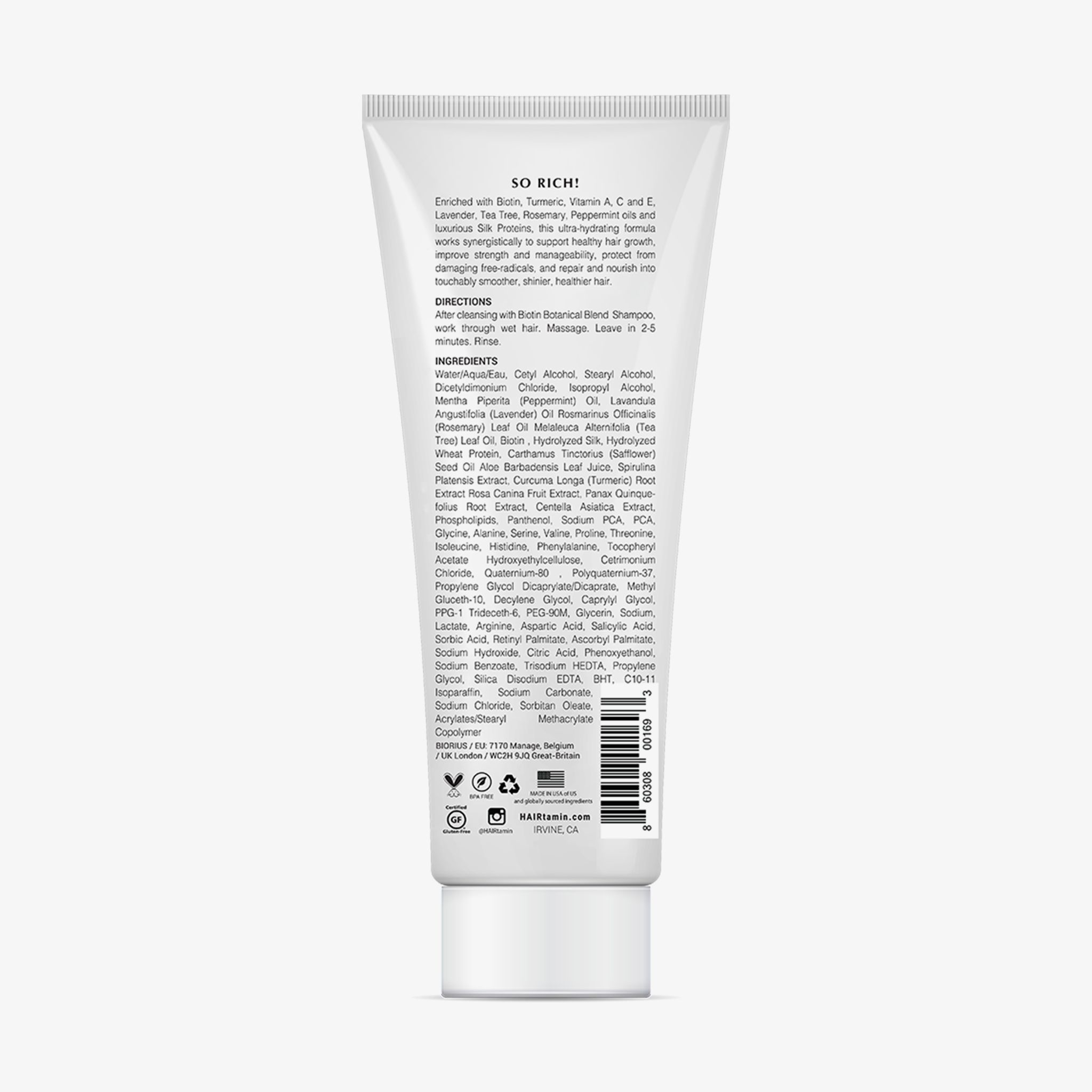HAIRtamin Biotin Conditioner