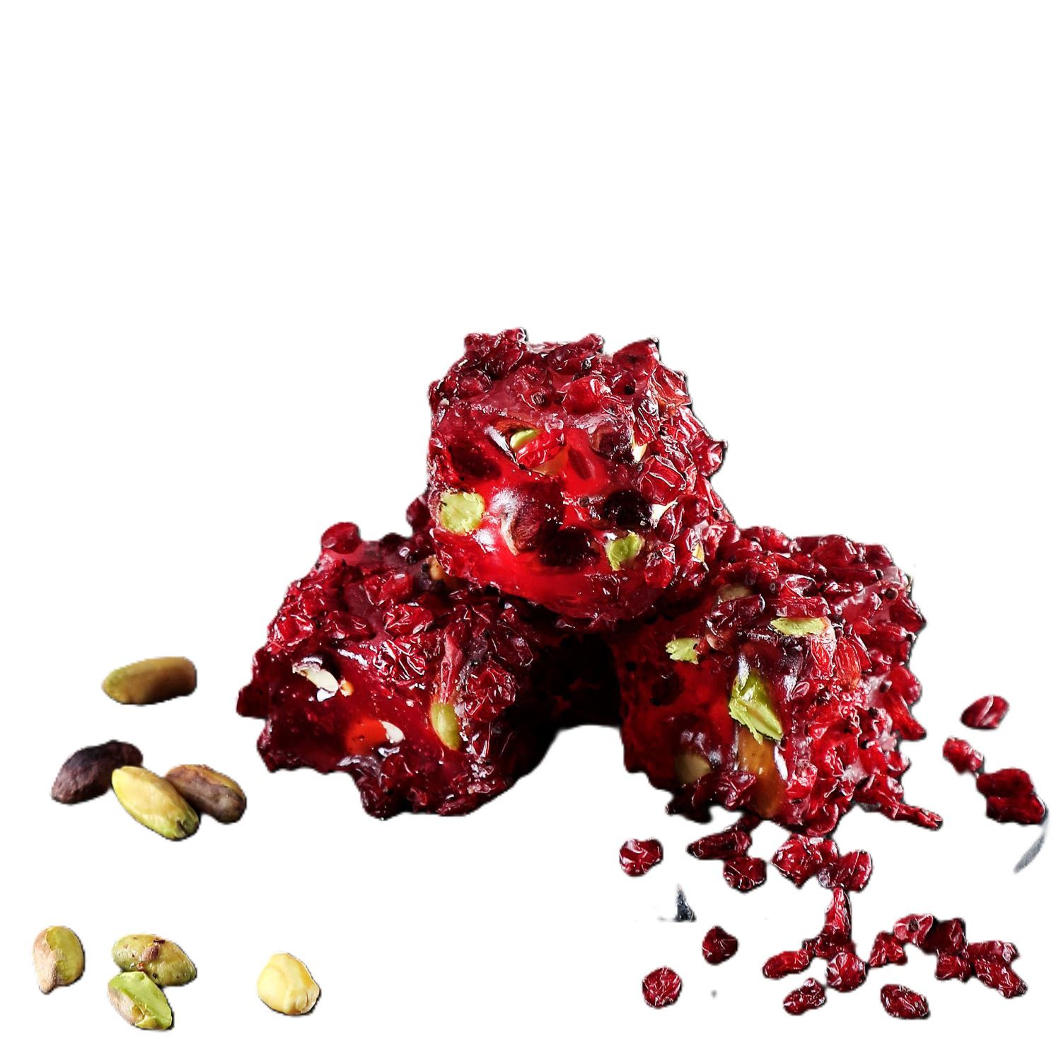 WeNatur Lokum con pistacchi, zereşk e aroma di melograno