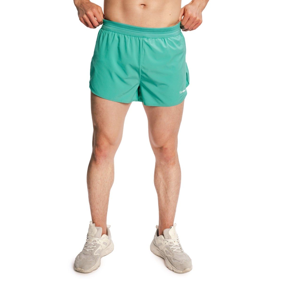 GymBeam Pantaloncini uomo Pulse X Running regular verde