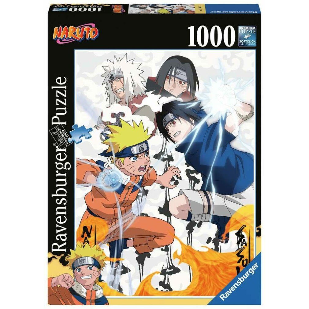 Puzzle Naruto vs Sasuke (1000 pezzi)