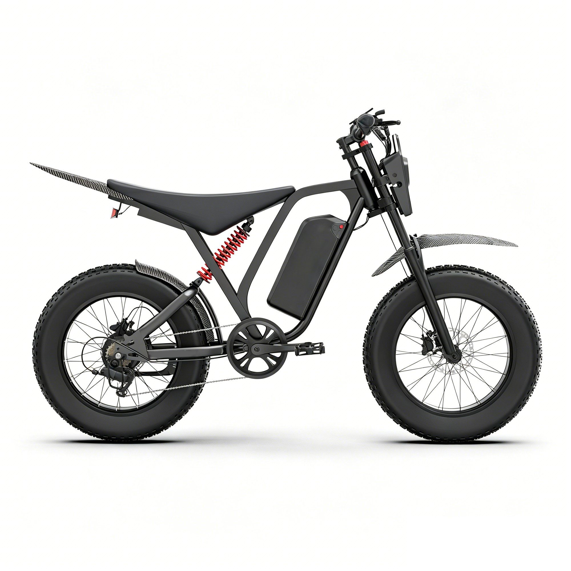 BLUVALL R700 Bicicletta elettrica da fuoristrada con batteria da 52 V 25 Ah