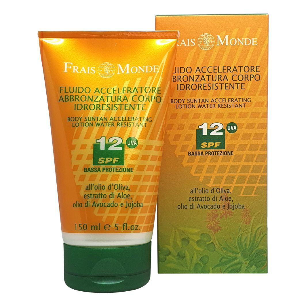 Frais Monde- Fluido Acceleratore abbronzatura idroresistente 12 SPF