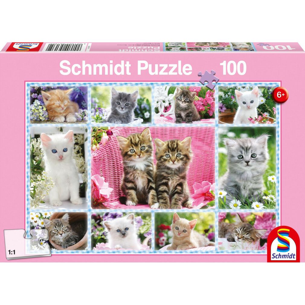 Gattini - puzzle da 100 pezzi