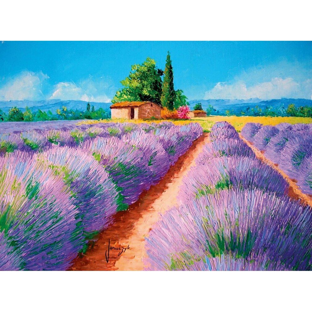 Puzzle Clementoni 500 pezzi Scena di lavanda 35073 X6