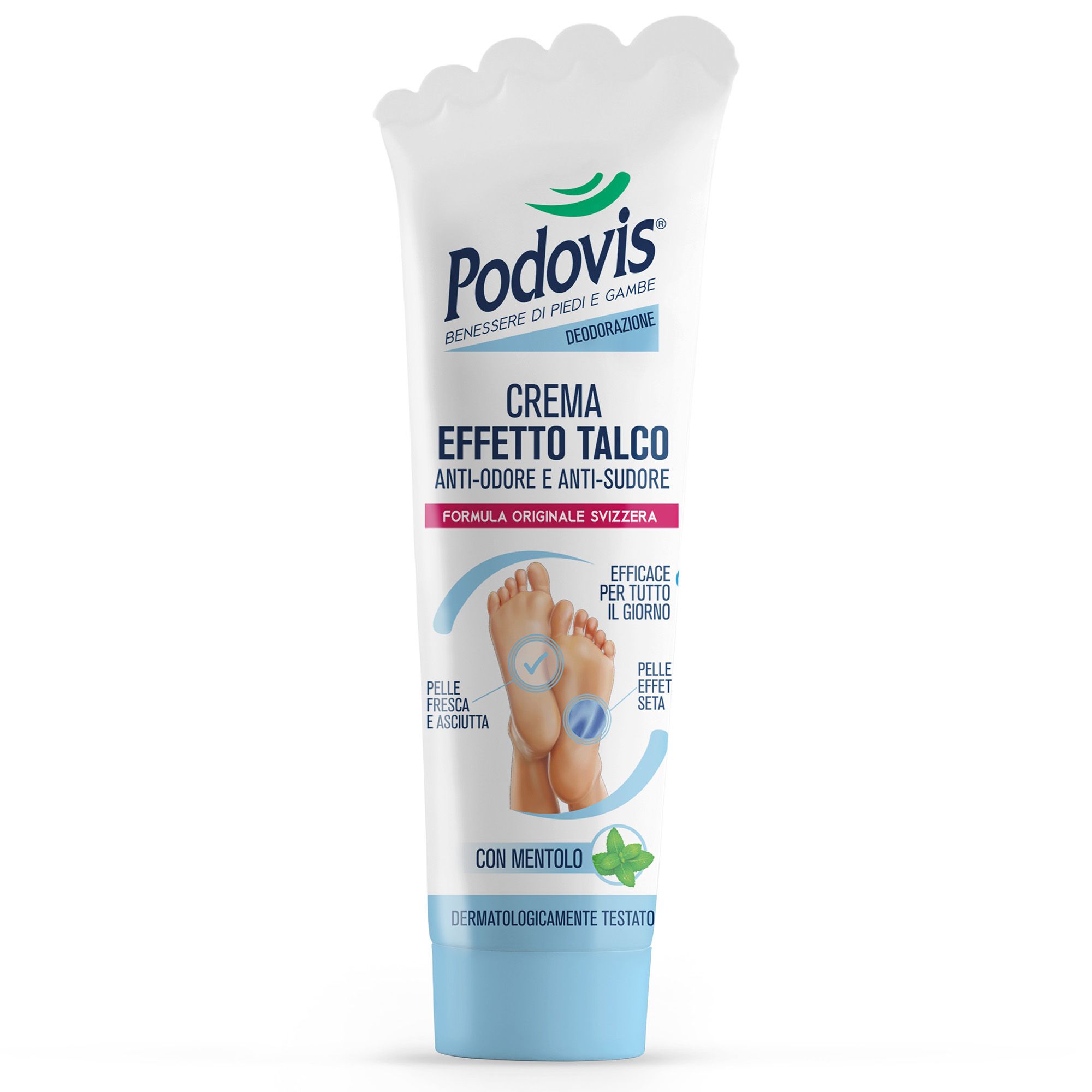 Kit Podovis Piedi e Gambe - Gel Antifatica, Crema Antiodore, Crema Rigenerante Talloni
