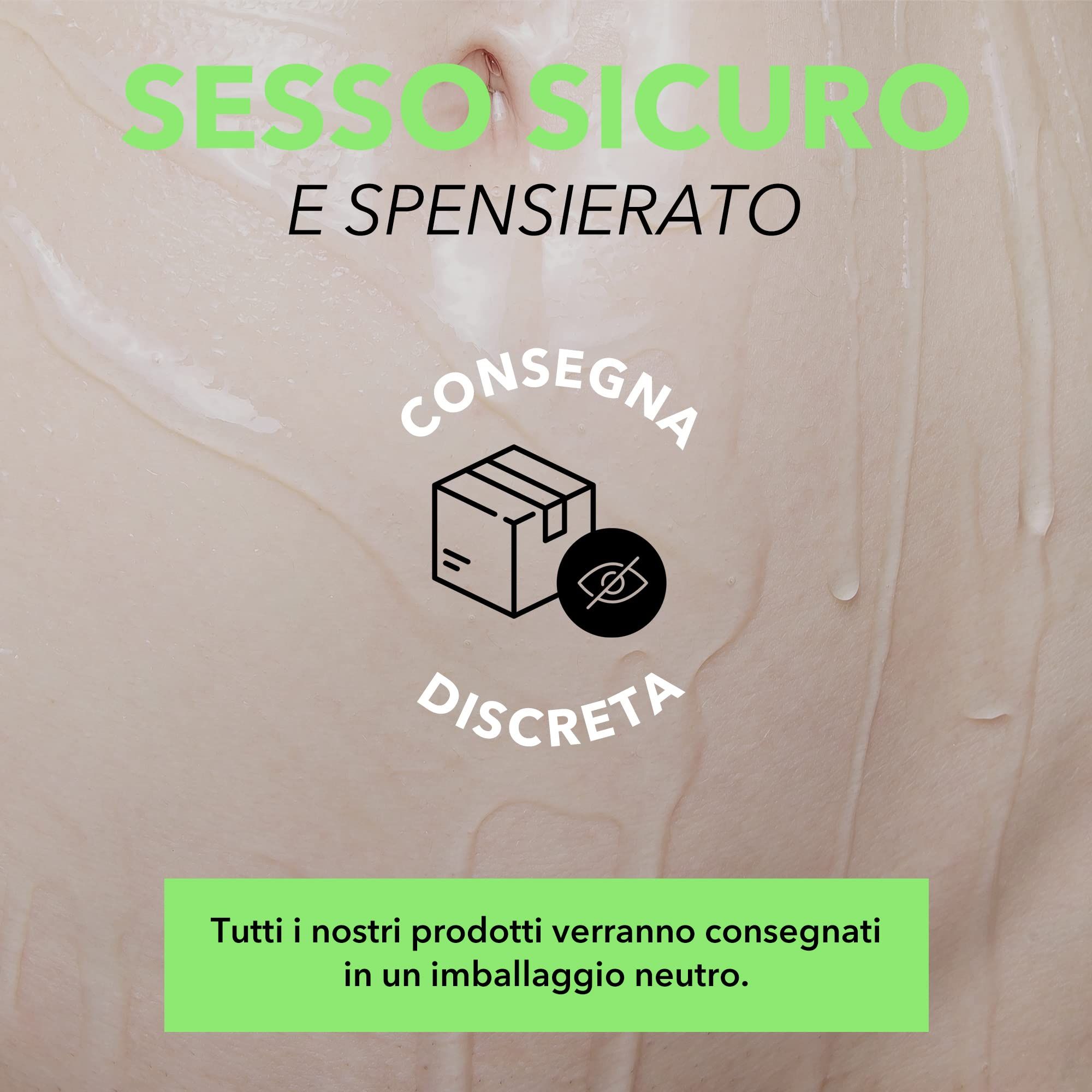 Sesso sicuro e spensierato. Consegna discreta in imballaggio neutro.