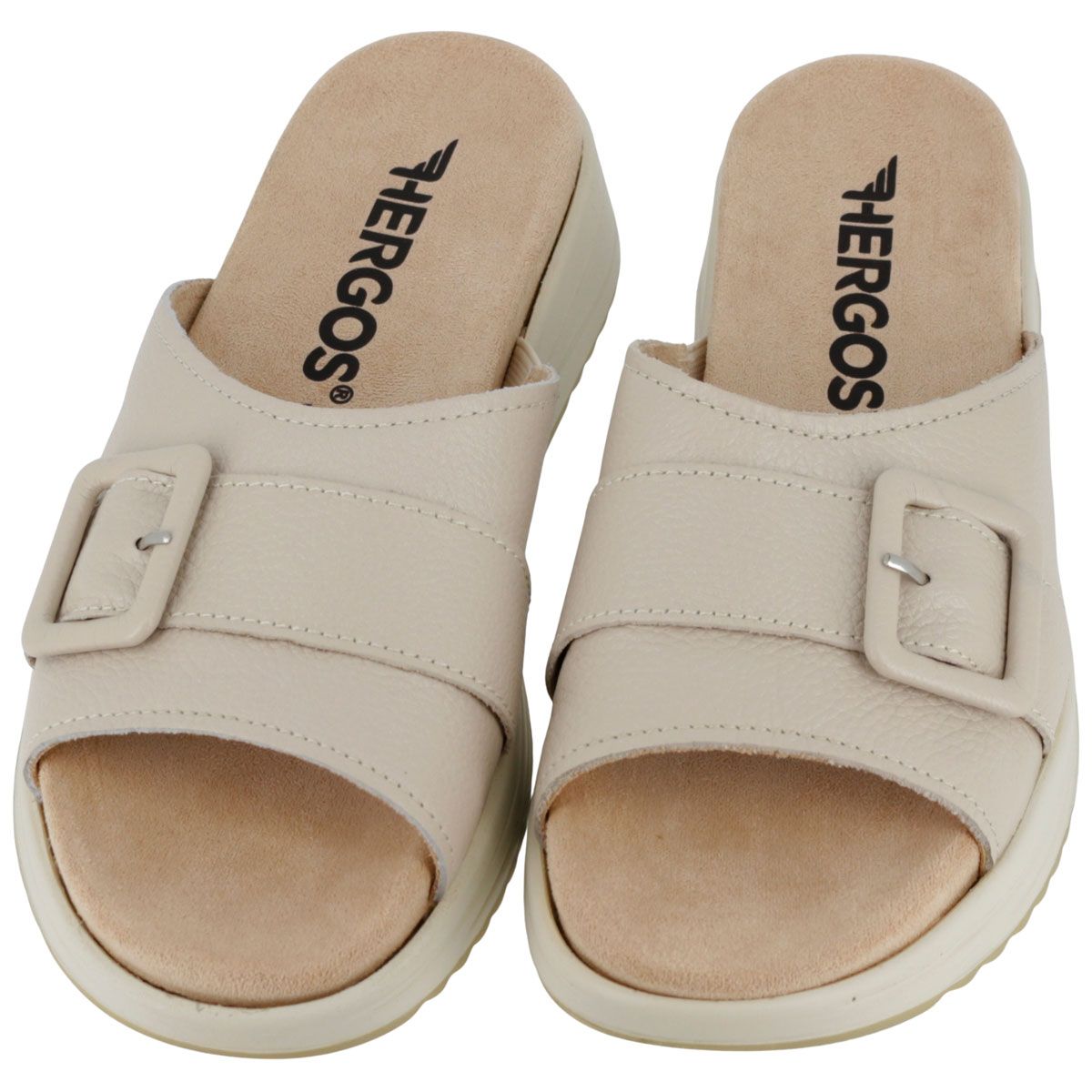 Hergos H6200 - Sabot in pelle con plantare estraibile