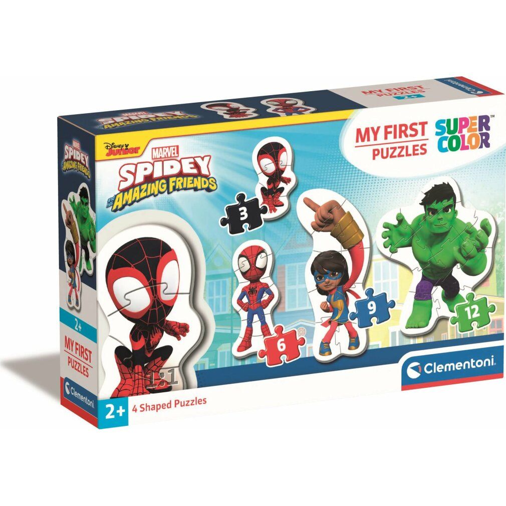 Puzzle Marvel Spidey e i suoi fantastici amici 3-6-9-