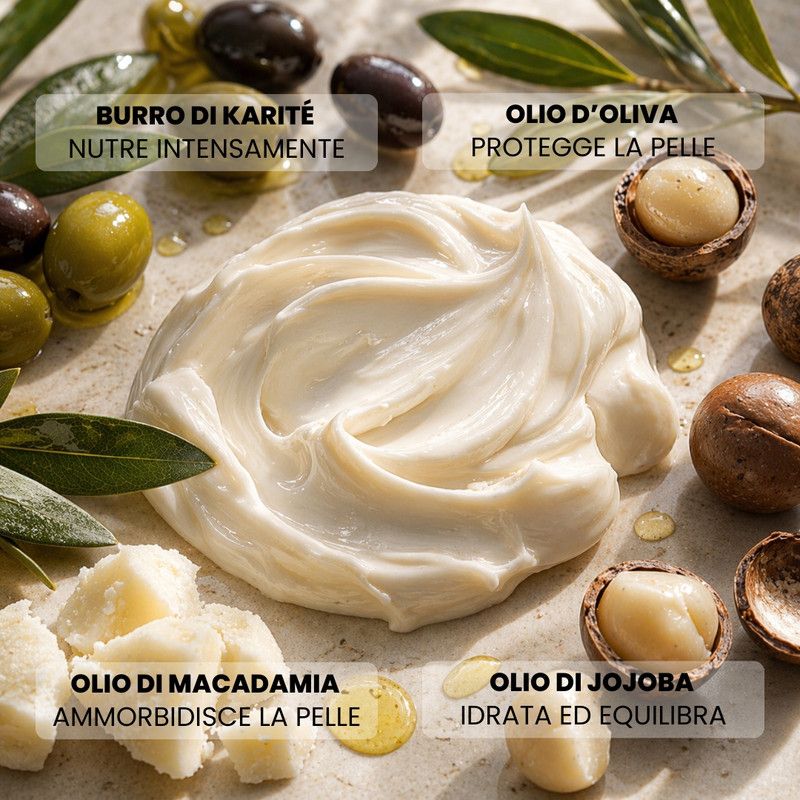 Canaan - Burro Corpo Nutriente all’Olio di Oliva