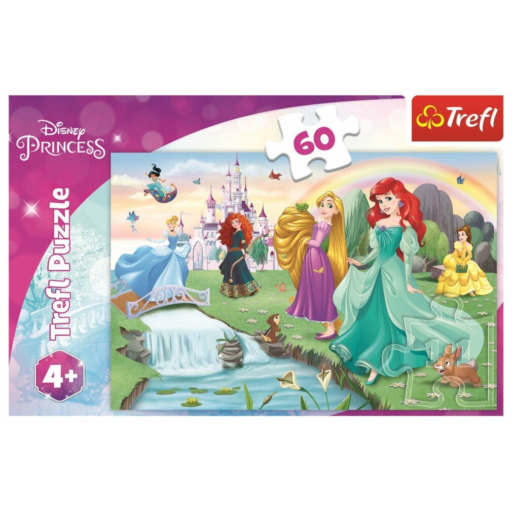 Puzzle trefl Incontra le principesse Disney 60 pezzi
