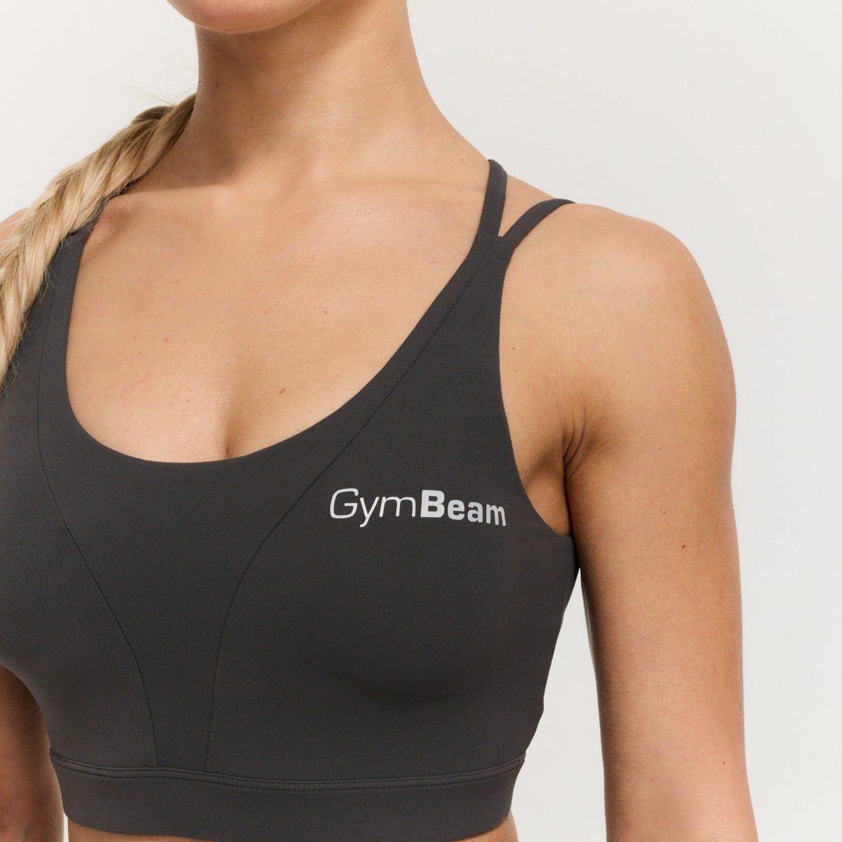 GymBeam Reggiseno sportivo donna BEAT Charcoal
