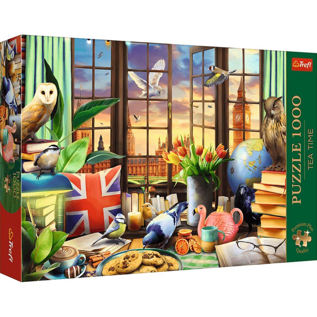 trefl Puzzle Premium Plus Tea Time: All British 1000 pezzi