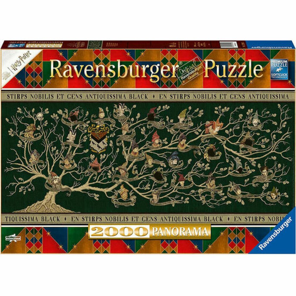 Puzzle panoramico dell'albero genealogico di Harry Potter ück