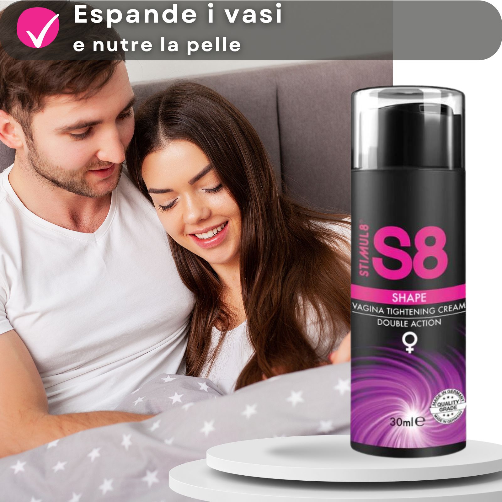 Crema intima restringente per la vagina - S8