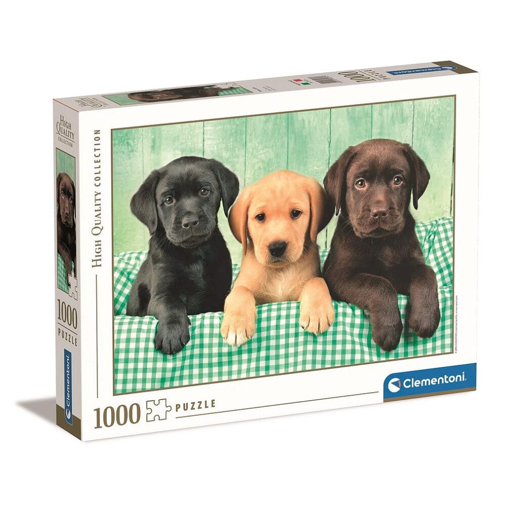 Collezione di alta qualità - Puzzle da 1000 pezzi - Tre Labrador