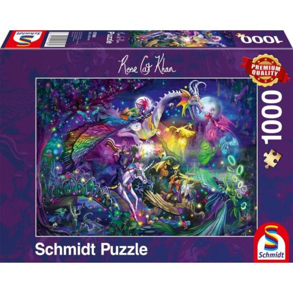 schmidt Puzzle Notte d'estate Circo 1000 pezzi