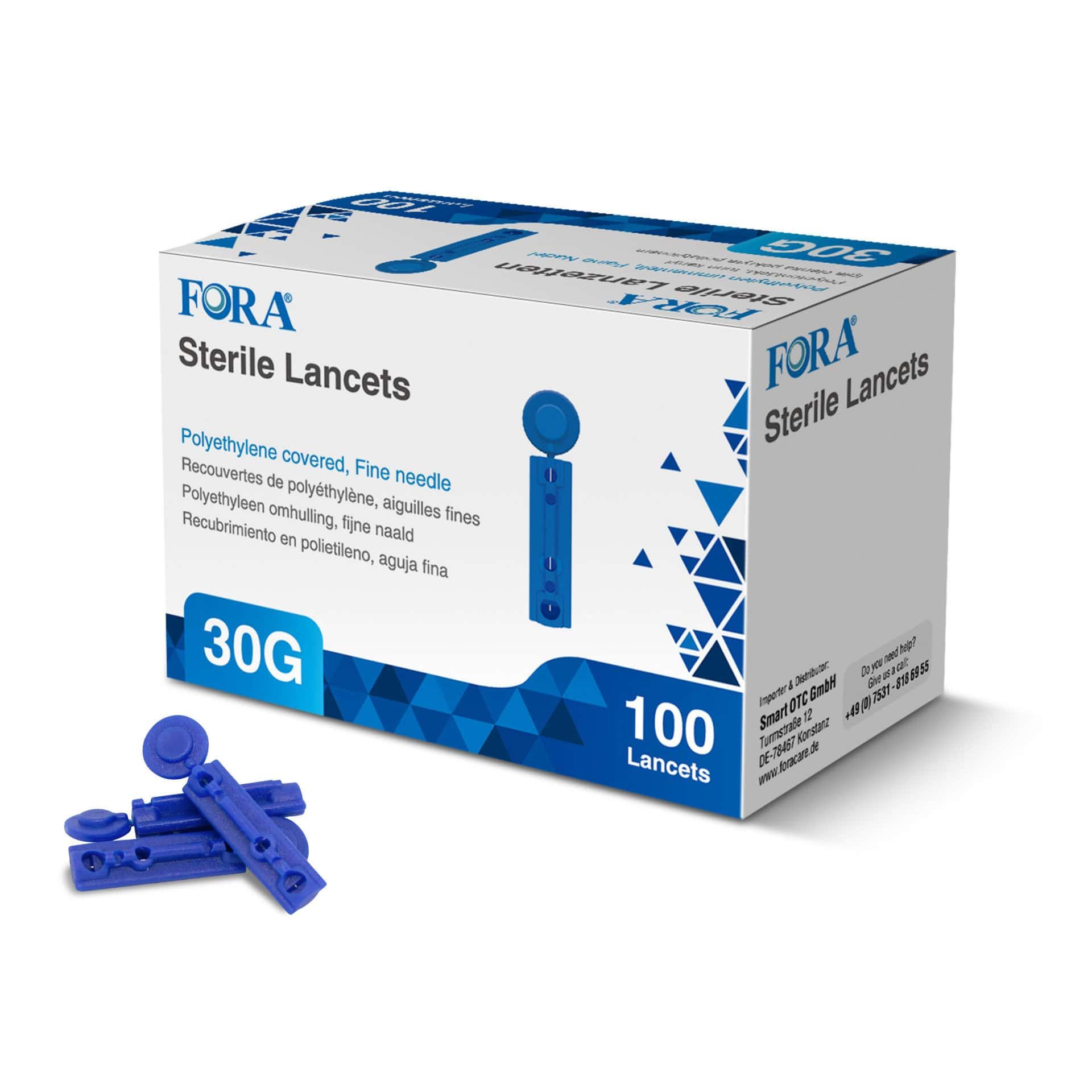 FORA Lancette - 30G (100 pezzi)