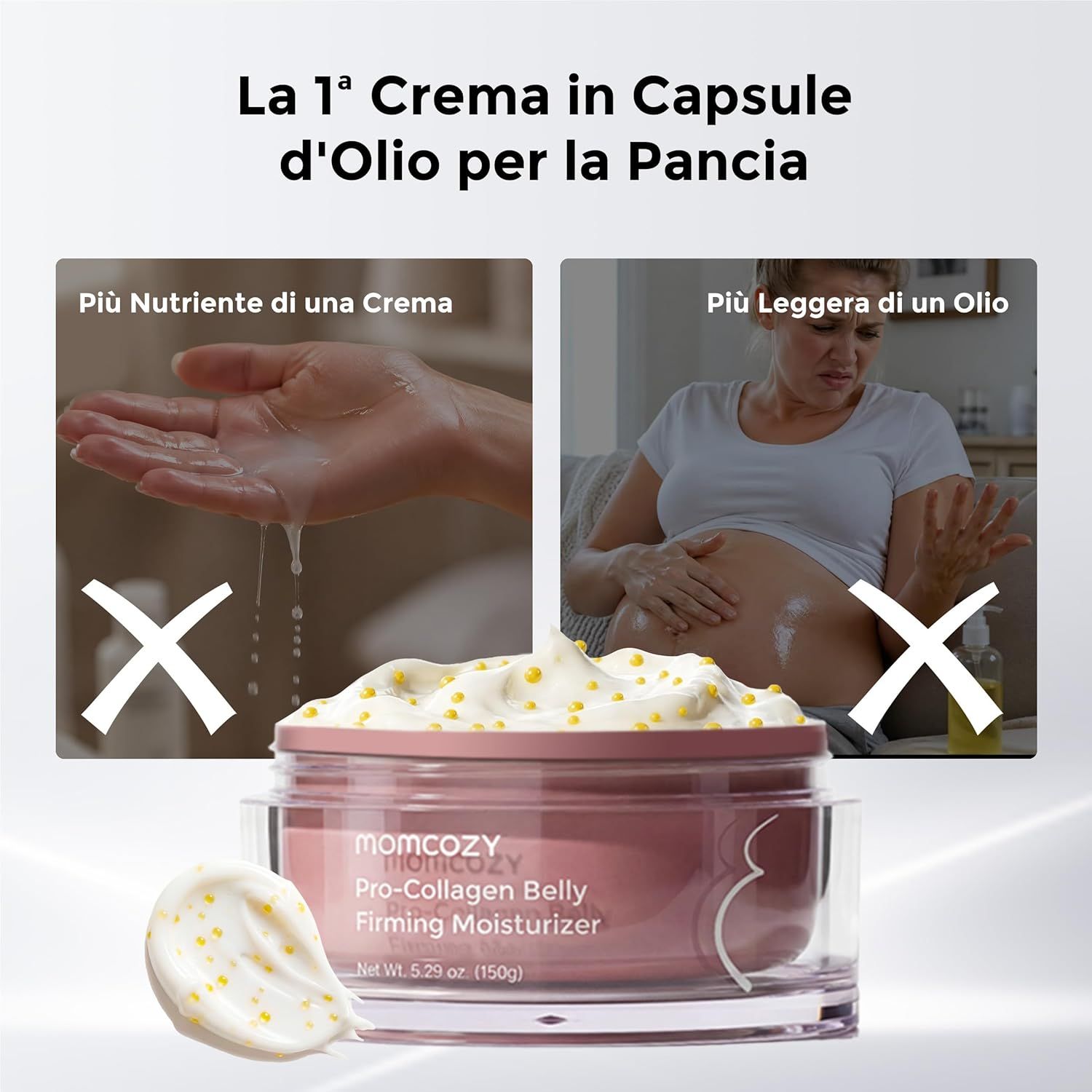 Crema gravidanza per la prevenzione delle smagliature Momcozy