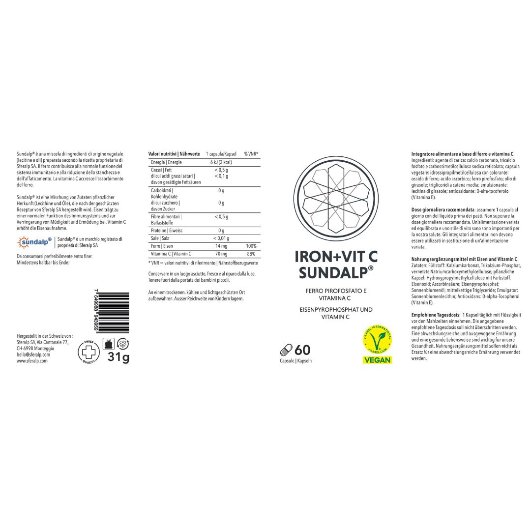 Sundalp Iron+Vit C