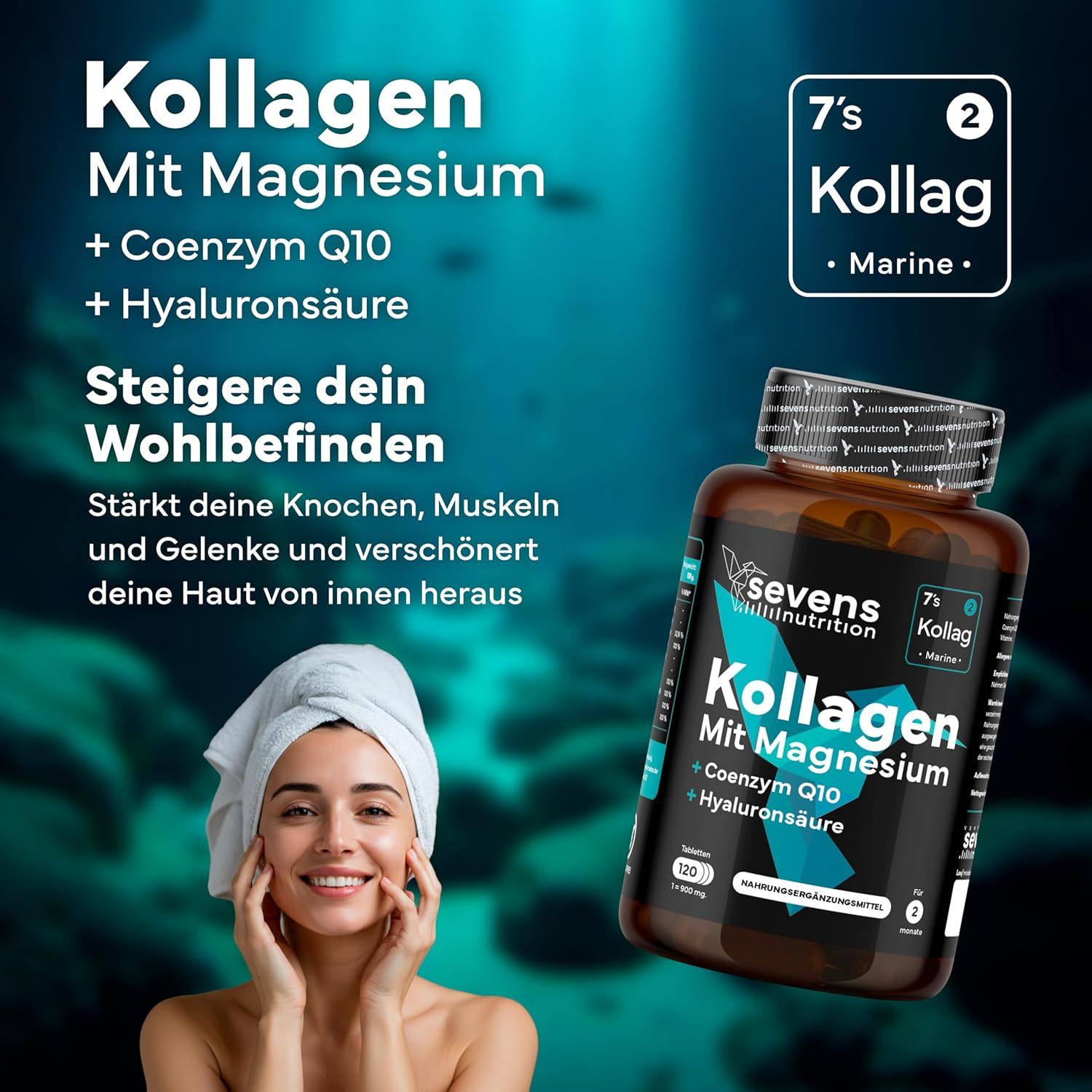SEVENS NUTRITION Capsule di Collagene