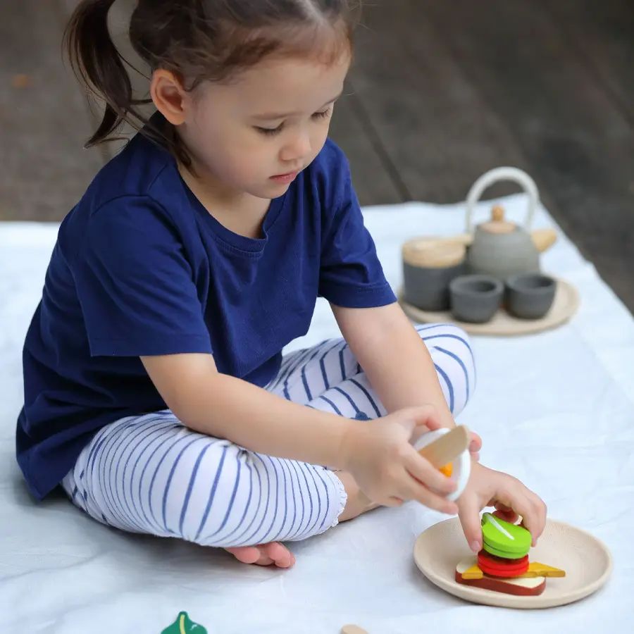 Plan Toys Set Colazione in legno