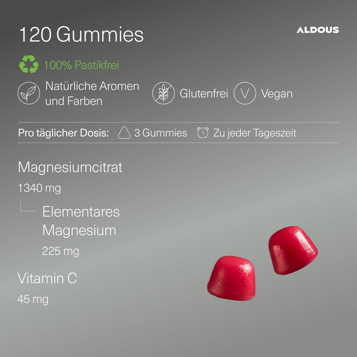 Aldous Gummies al Citrato di Magnesio