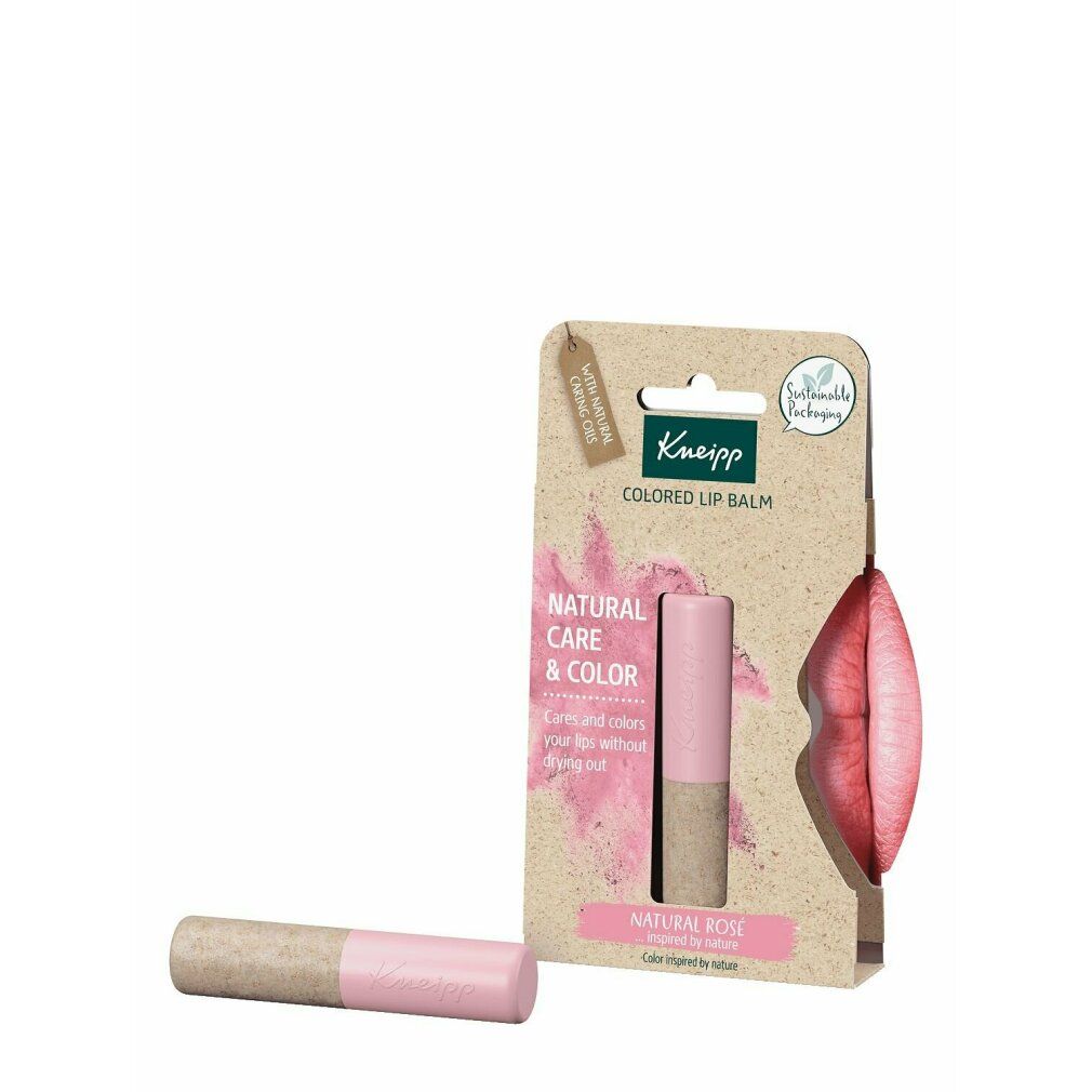 Balsamo labbra colorato naturale Rosa c Barevna1 2 Balza m Na Rty