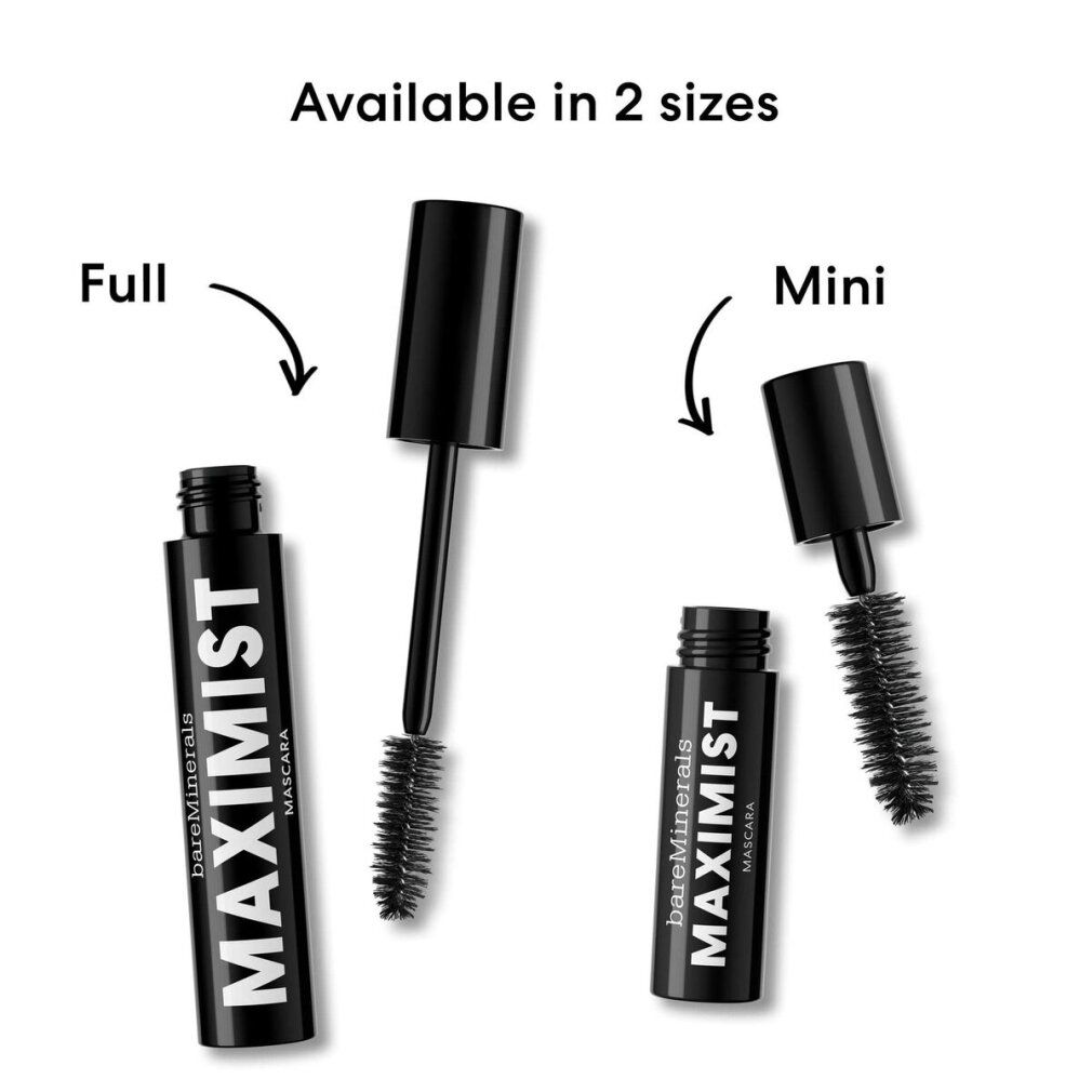 Mascara volumizzante BareMinerals Maximist Phyto-Fiber, 9 ml