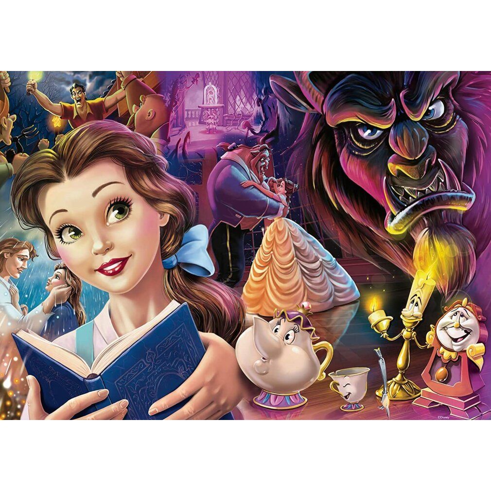 Puzzle Disney Belle, la principessa Disney (1000 pezzi)