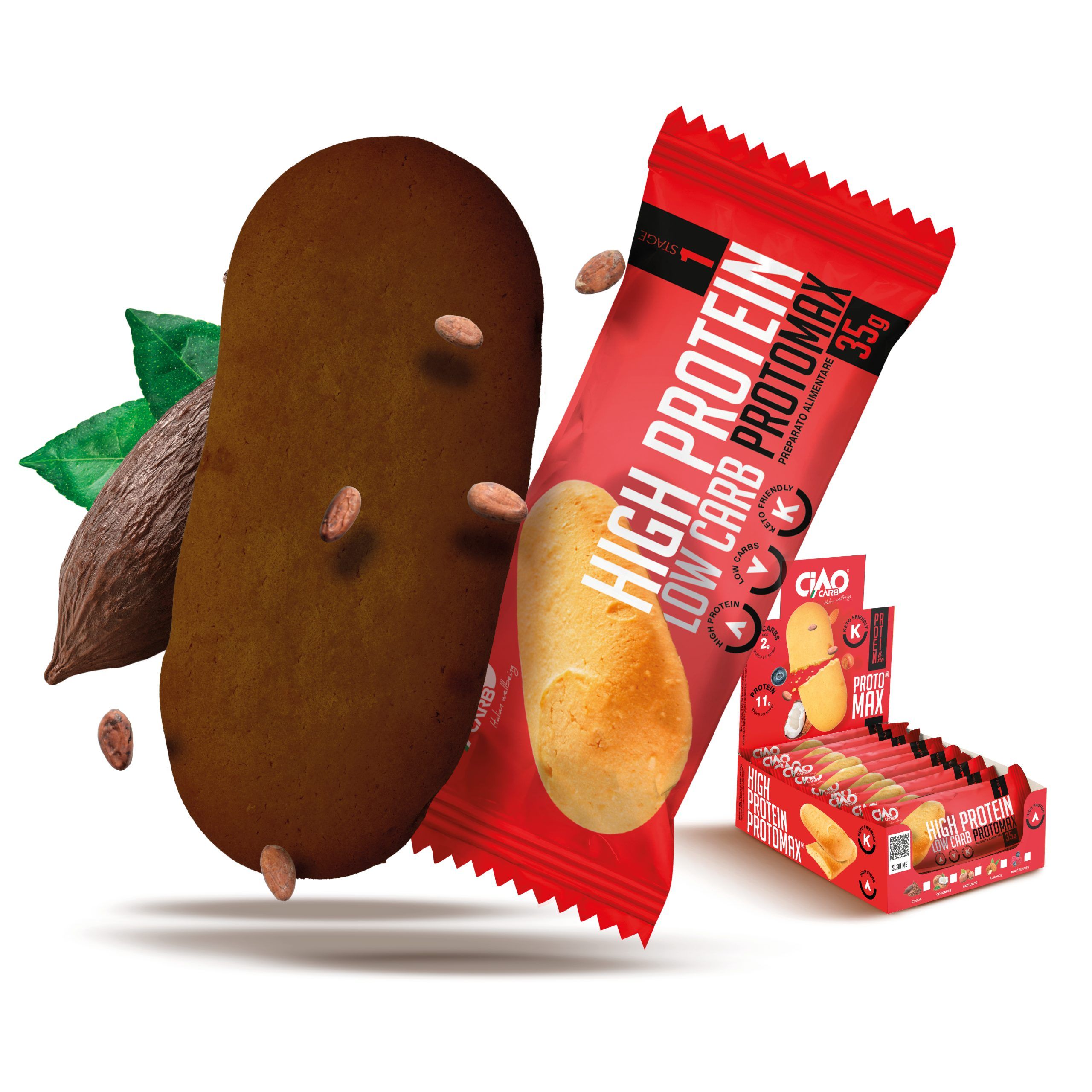 CIAOCARB   Protomax Cacao   Protein Line