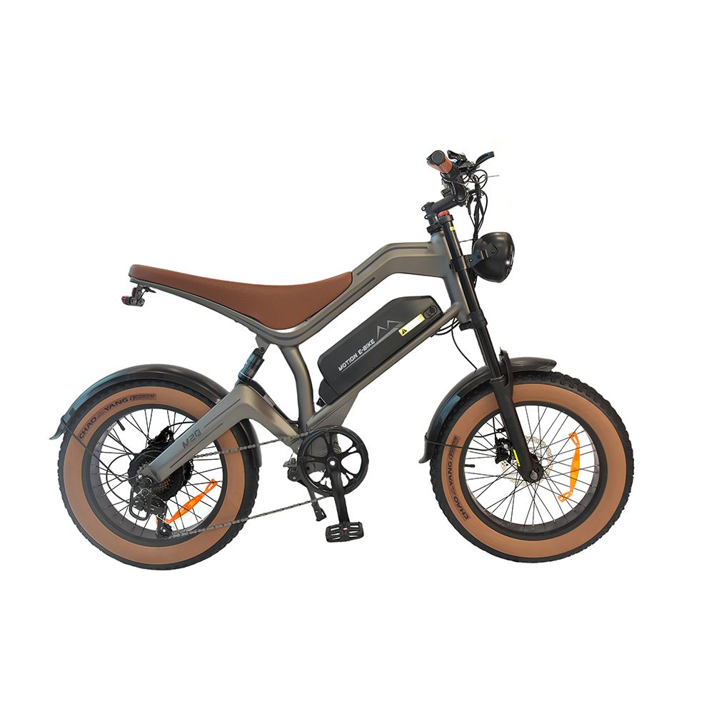 Dirt bike elettrica DYU M20 con batteria da 48 V 18,2 AH