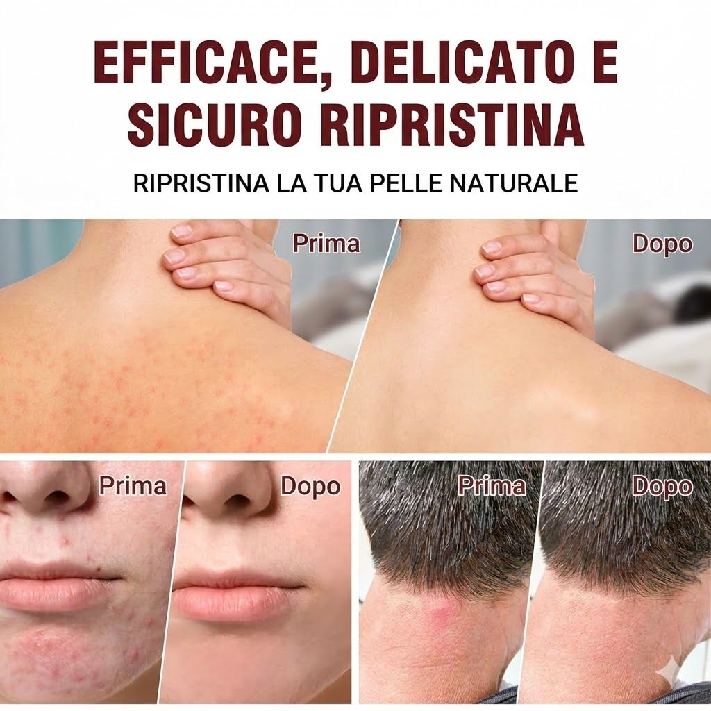 LMNOOP crema per follicolite per cuoio capelluto e corpo