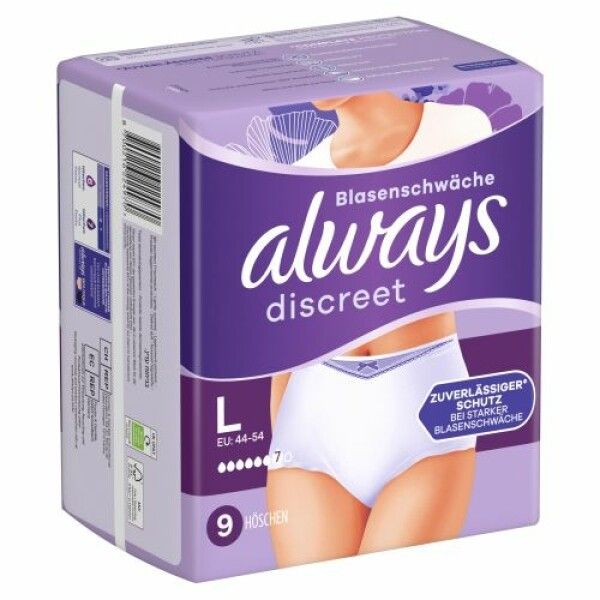 Mutandine per incontinenza Plus Always Discreet