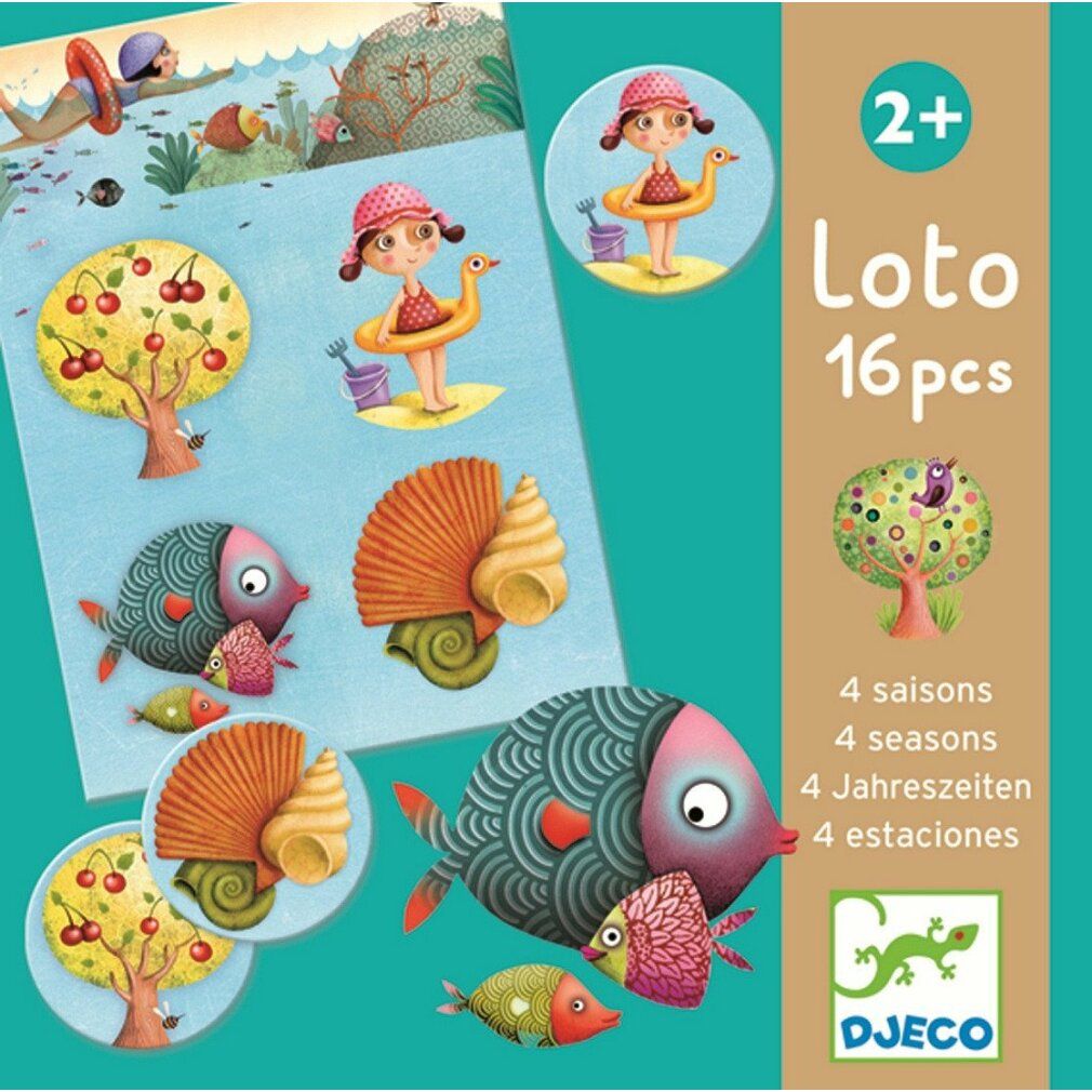 djeco loto - 4 stagioni