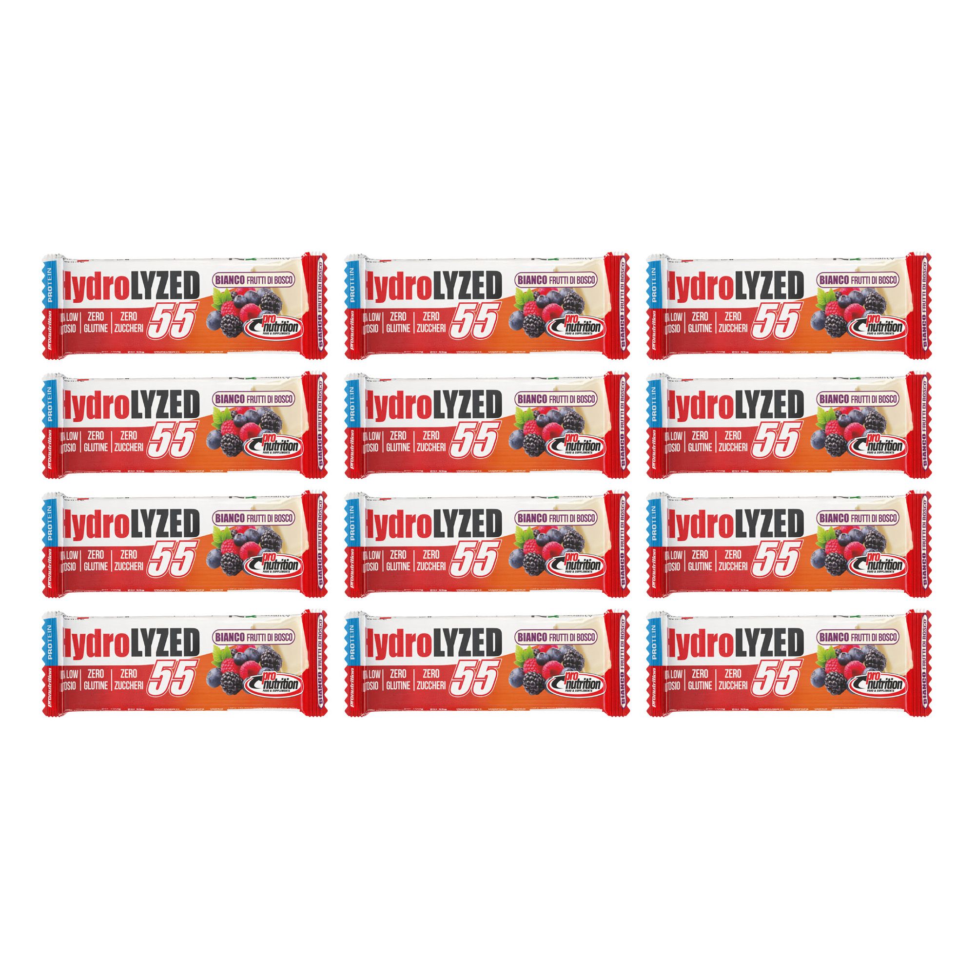 Pronutrition Barretta Hydrolized - Zero zuccheri - Senza glutine/lattosio - Optipep 90