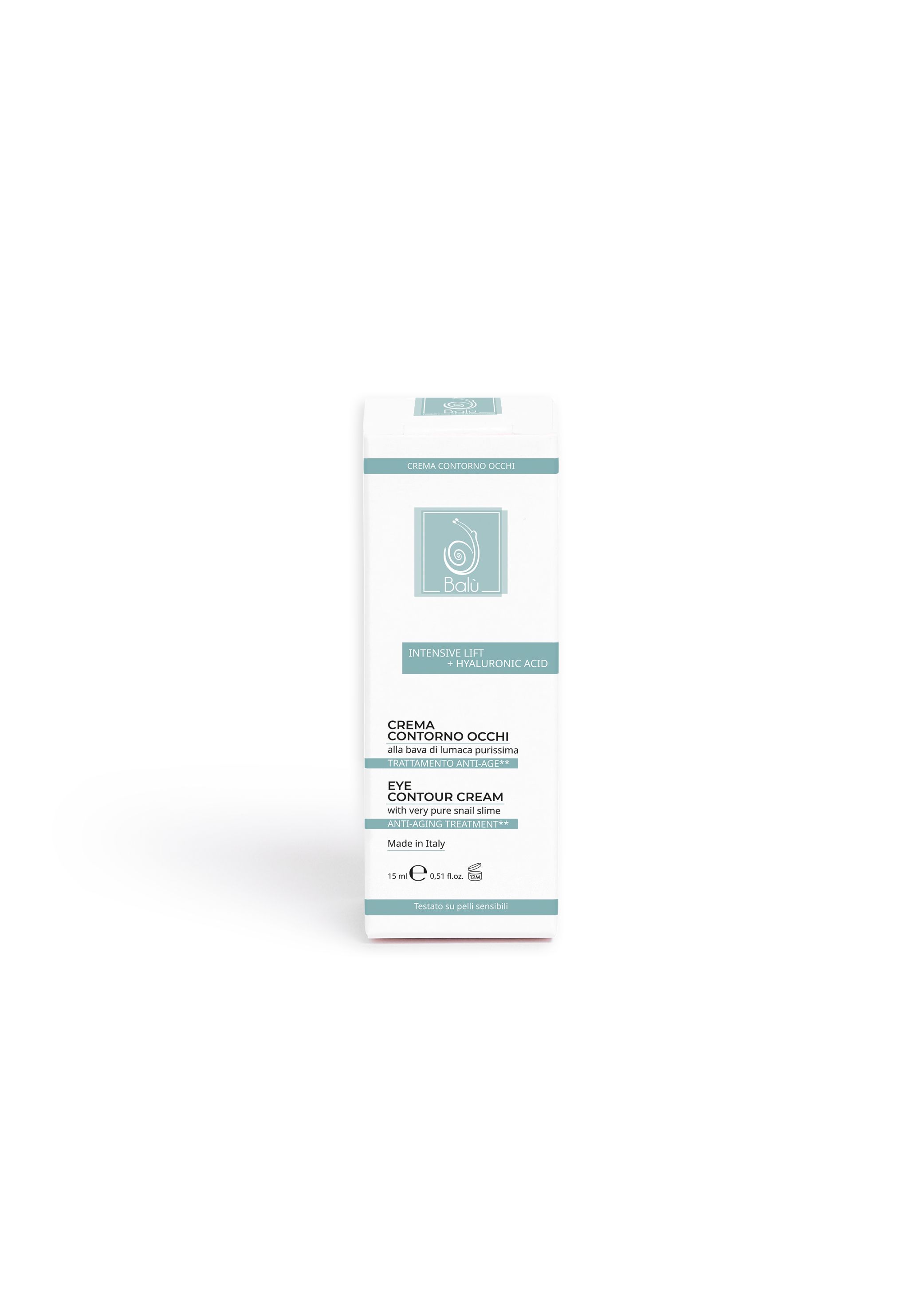 BALU' - CREMA CONTORNO OCCHI INTENSIVE LIFT+ BAVA DI LUMACA PURISSIMA CON ACIDO IALURONICO
