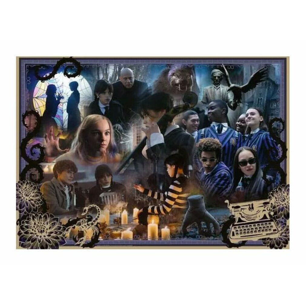 Puzzle del mercoledì Il meglio della stagione 1 (1000 pezzi)