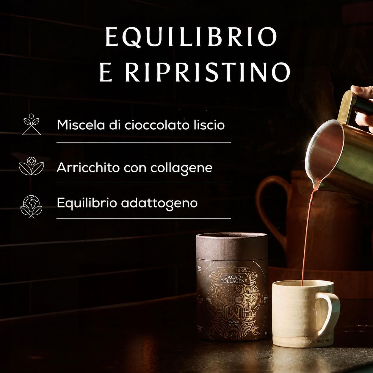 Ancient + Brave Cacao + Collagene