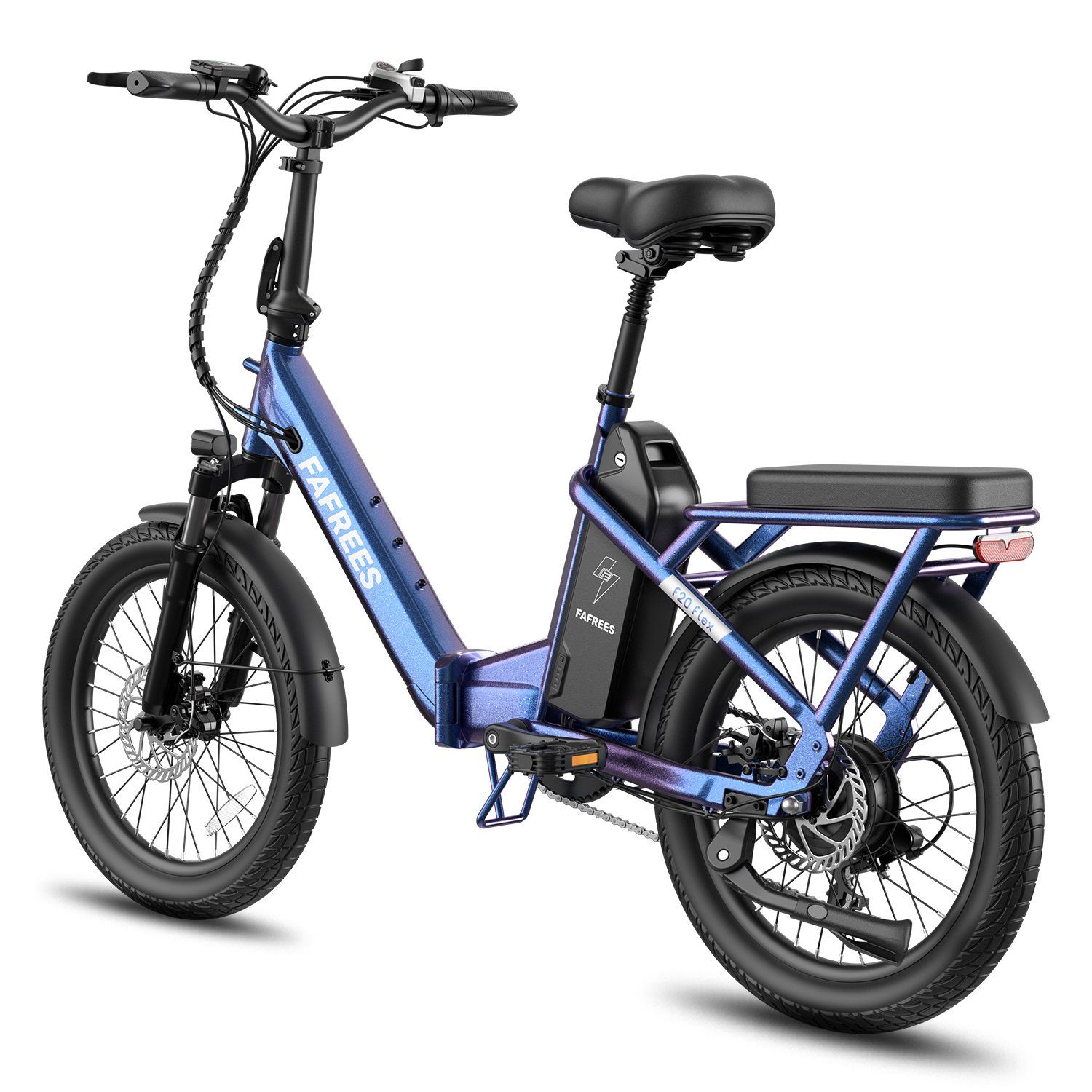 FAFREES F20 Flex E-bike da città con batteria da 36V 20Ah / autonomia di 100 km