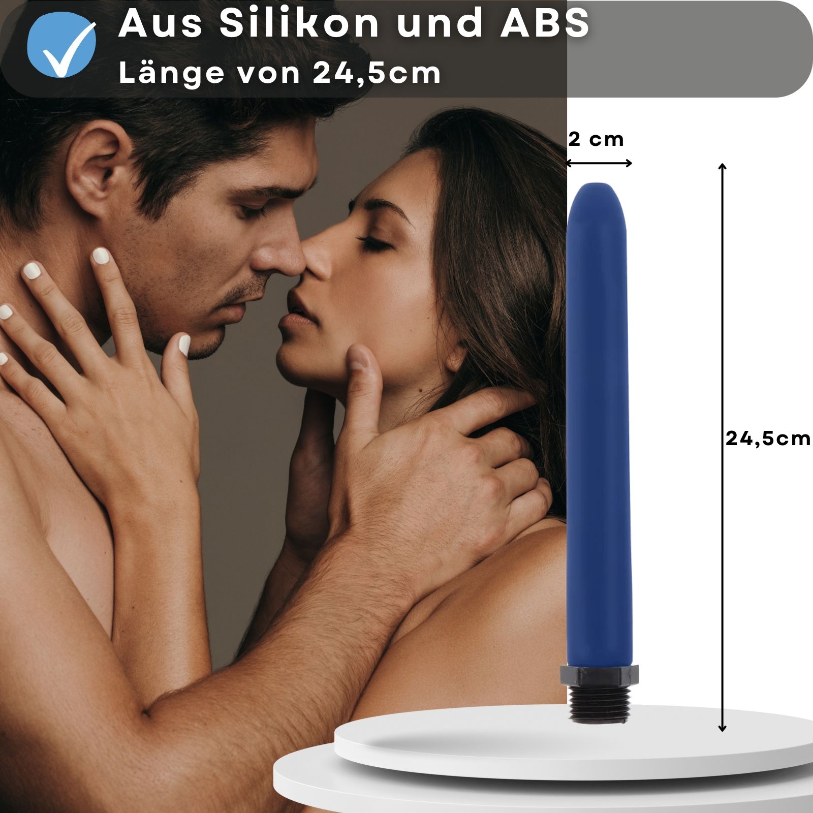 Lovelyness - Accessorio per doccia anale e intima - 24,5 cm -