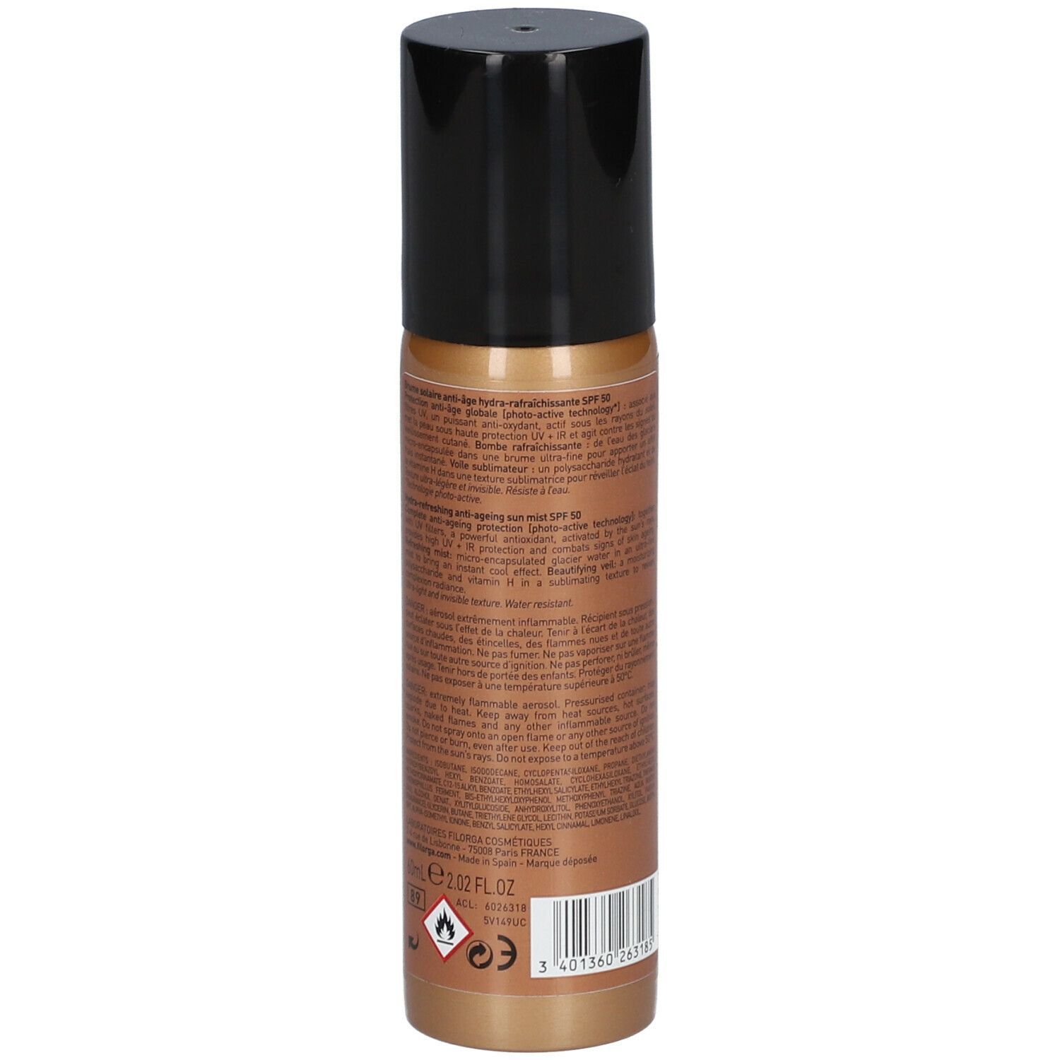 FILORGA UV-BRONZE Brume Spf50