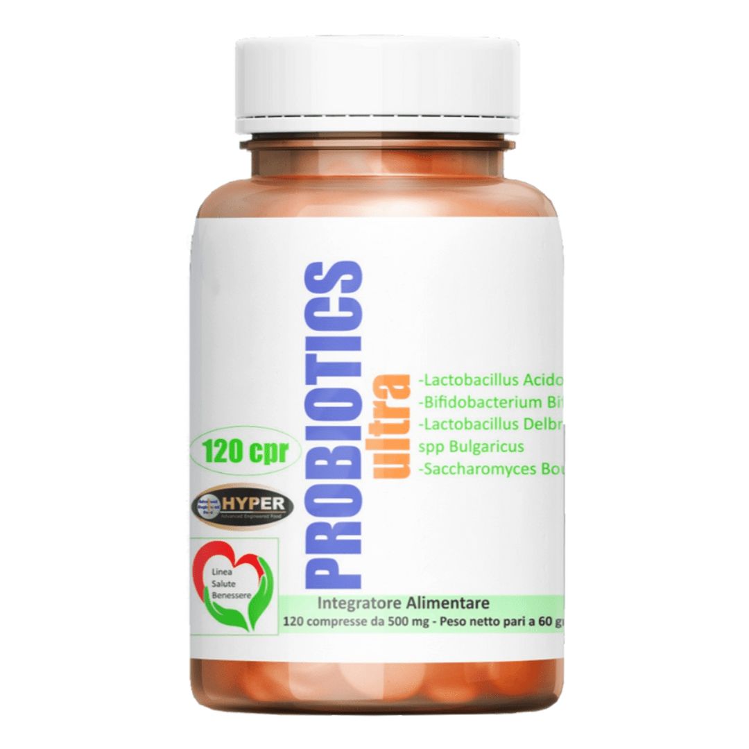 Probiotics Ultra – Integratore Alimentare di Fermenti Lattici Vivi a Rilascio Prolungato