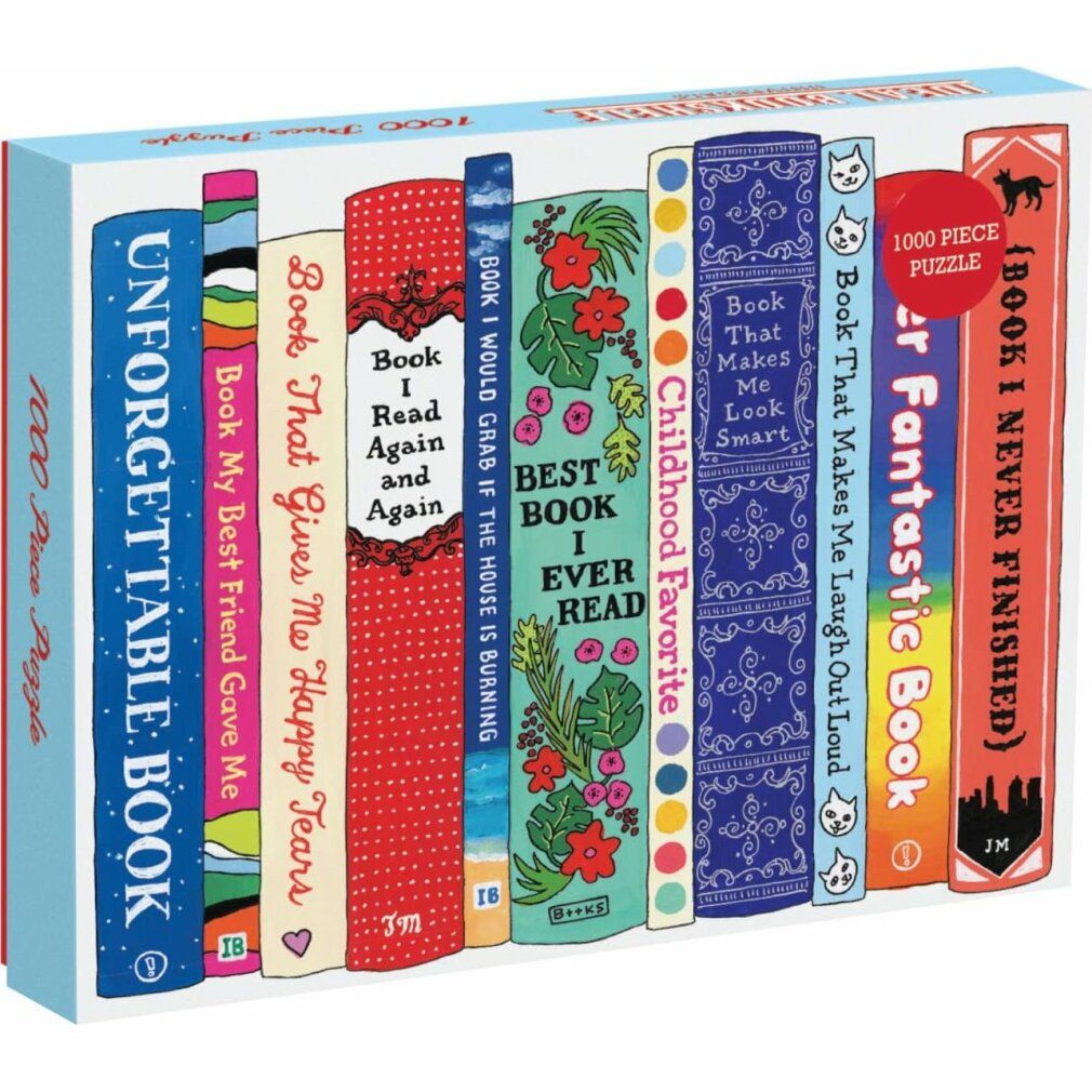 galison Puzzle Biblioteca ideale 1000 pezzi
