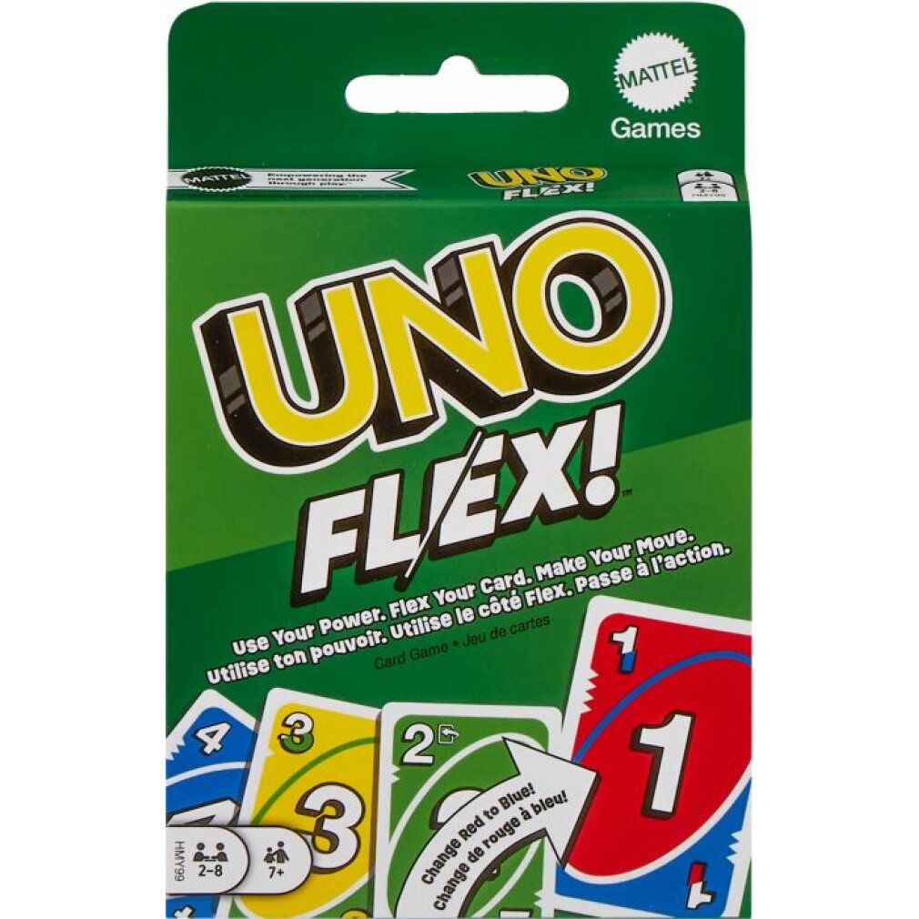 Mattel Games uno Flex per 2-6 giocatori a partire dai 7 anni, HMY99.